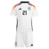 Original Trikotsatz Deutschland Gundogan 21 Heimtrikot EURO 2024 Für Kinder